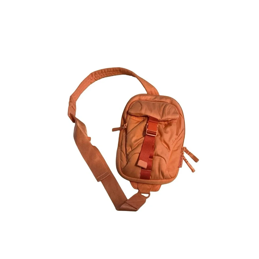 Vera Bradley Utility Sling Cotton Waist‎ Bag Backpack – Coral Peach